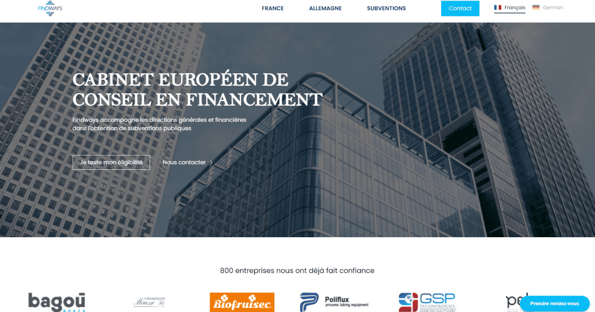 Home Site Webflow Findways