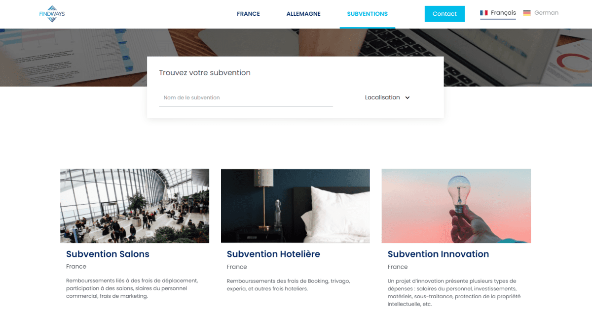 Test Eligibilite Site Webflow Findways