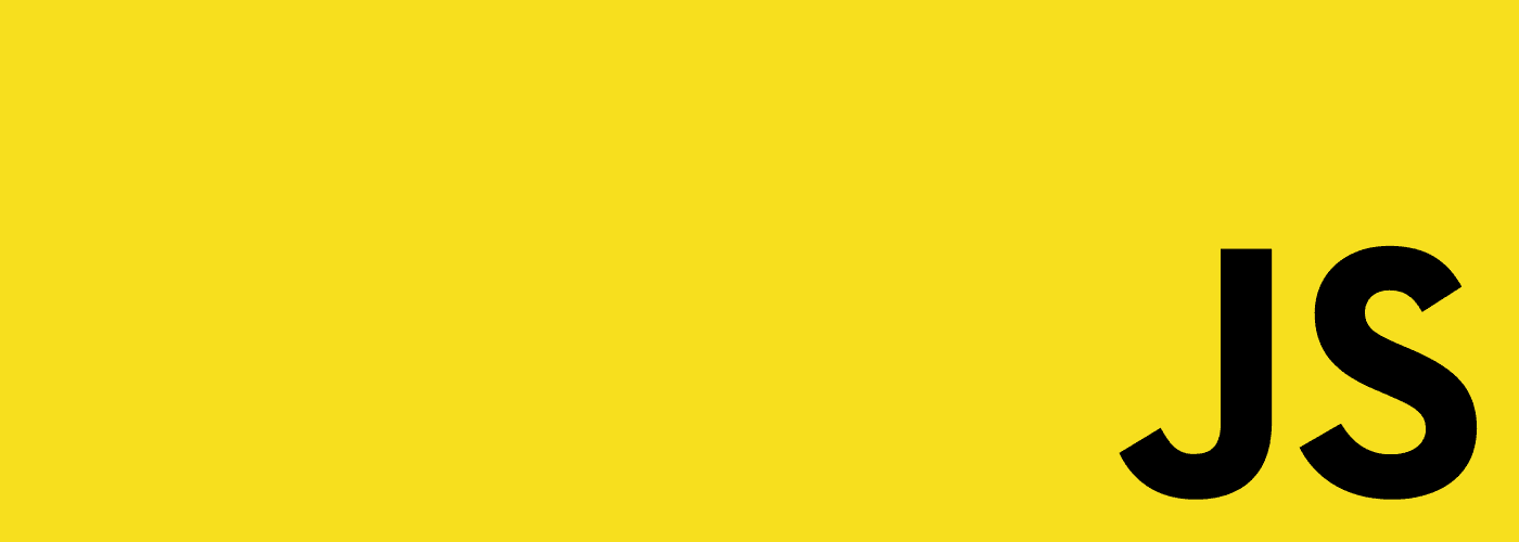 Logo Javascript sur fond jaune