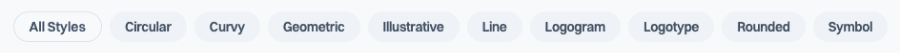 barre de filtrage logoipsum