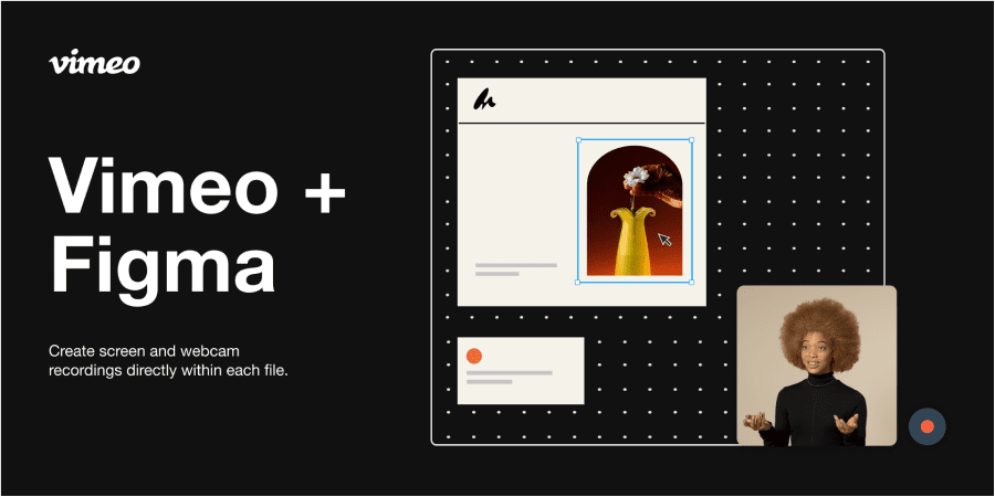 image thumbnail du plugin vimeo de figma