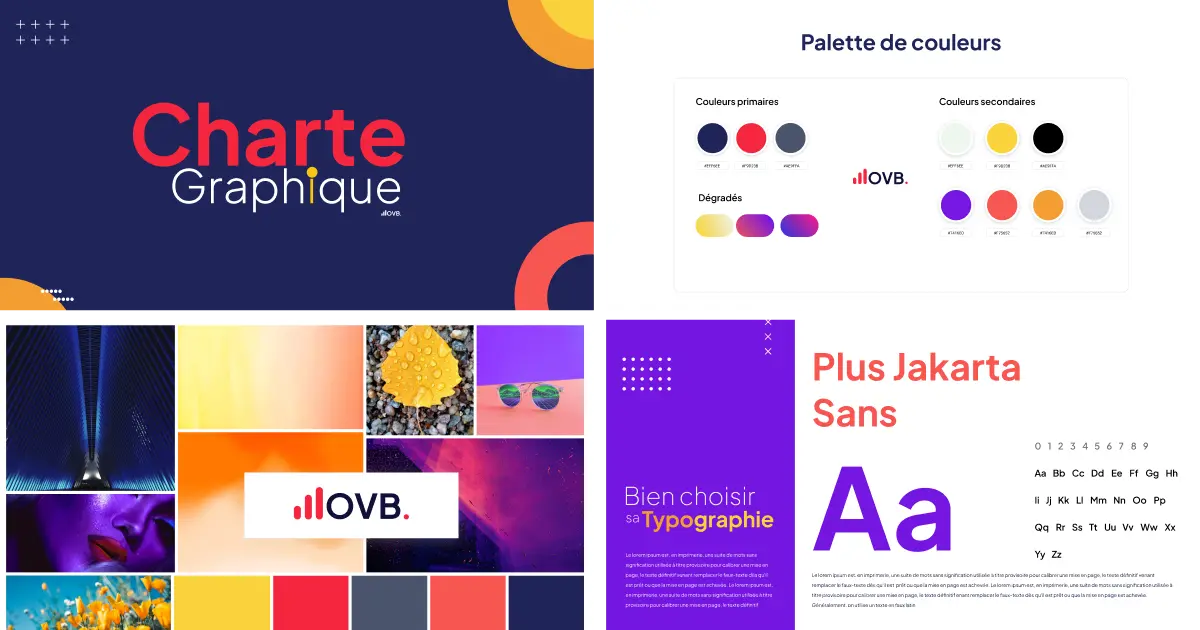 charte graphique agence OVG