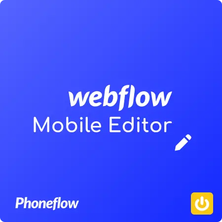 Editer projet Webflow depuis son mobile