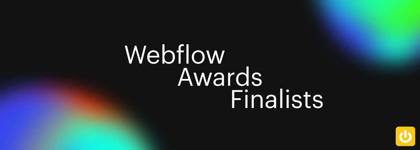 Webflow Awards Finalists