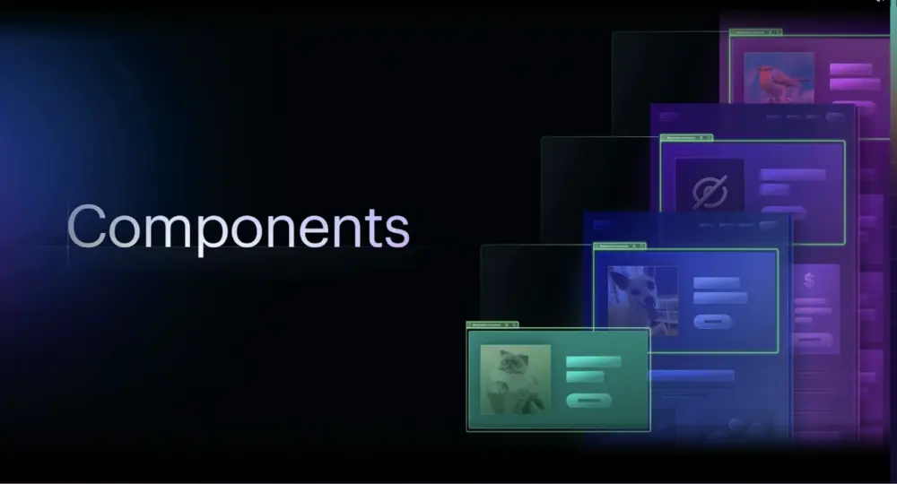 Components dans Webflow