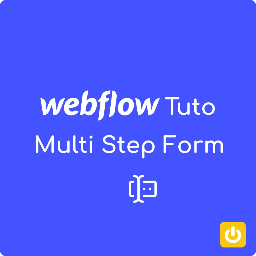 Multi Step Form Webflow