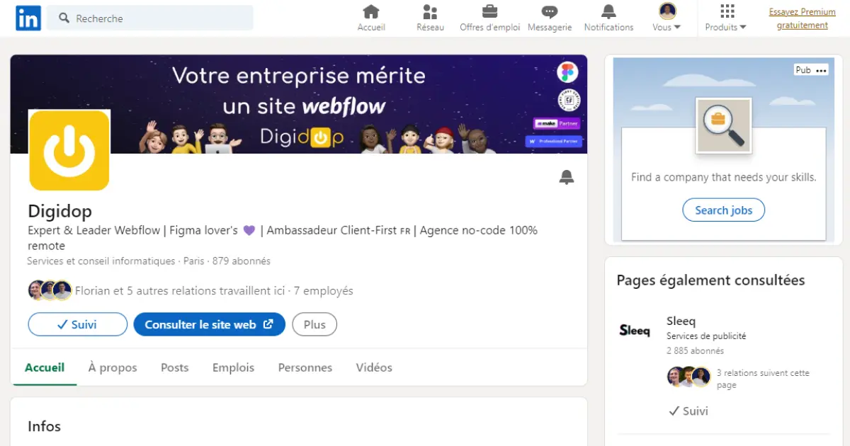 Linkedin Digidop