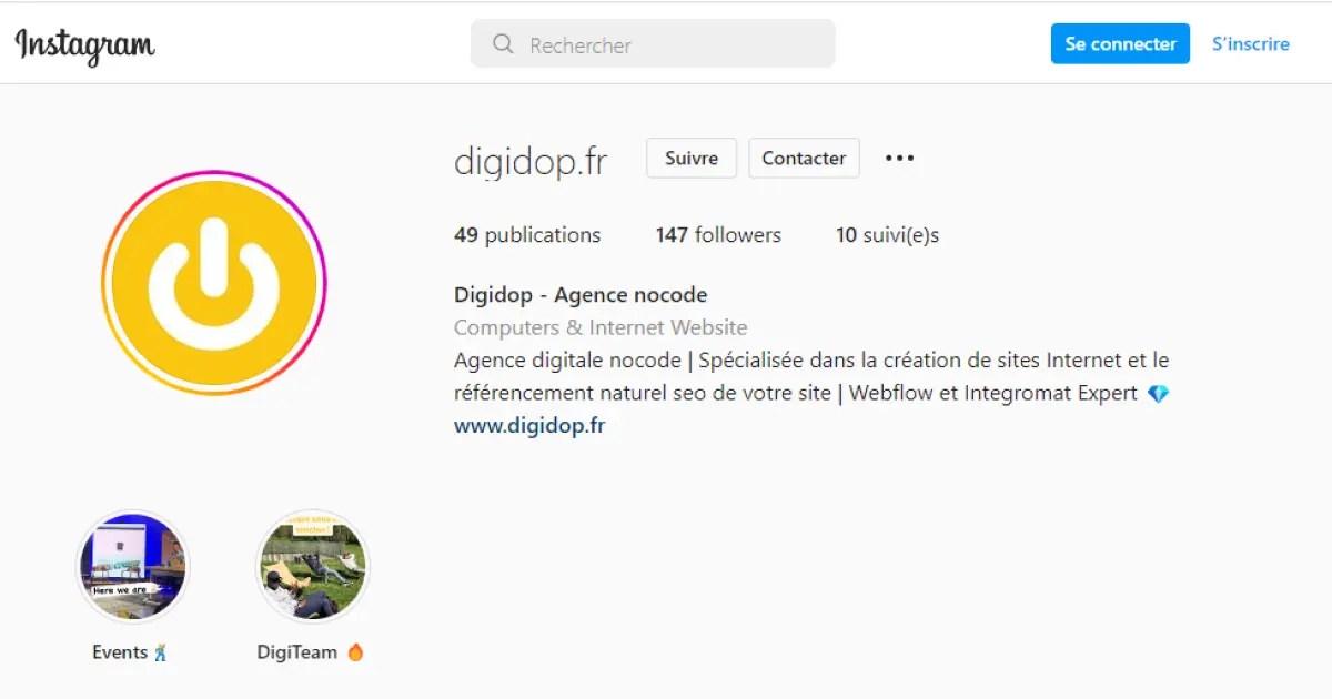 Instagram Digidop