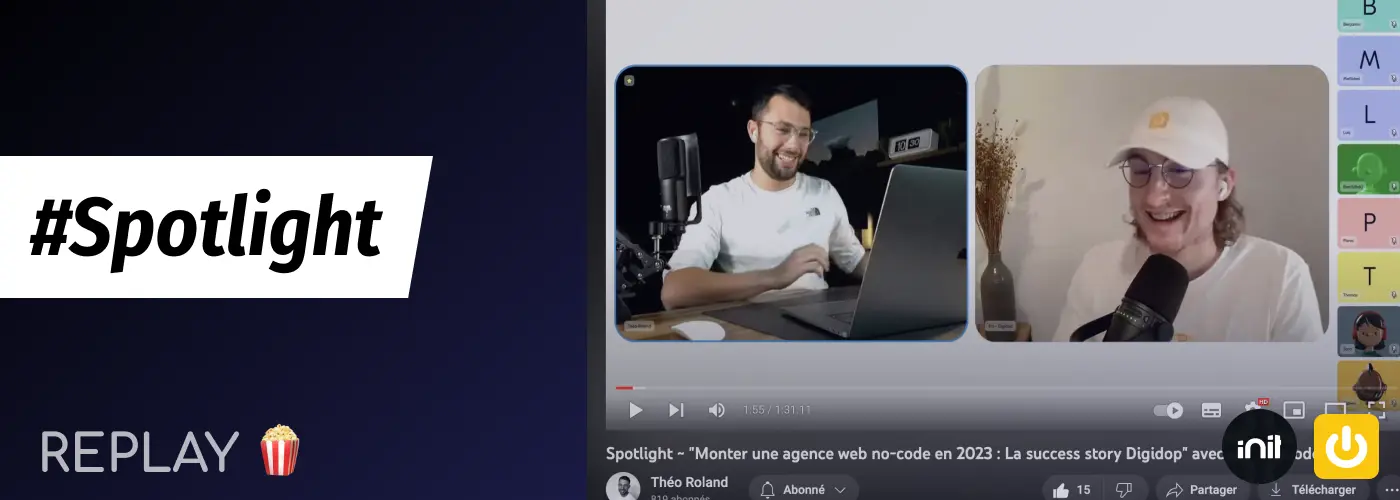 Extrait du podcast spotlight entre Théo Roland et Florian de Digidop