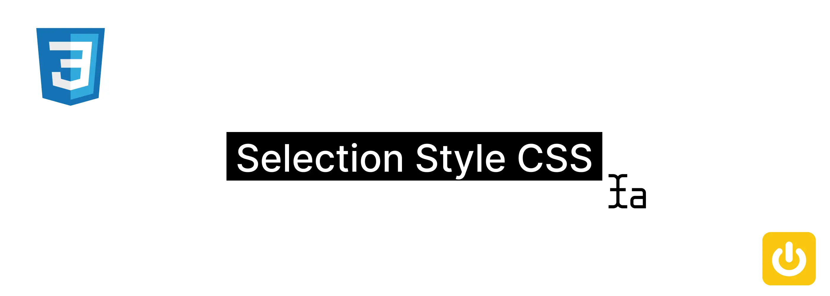 Style CSS Selection Texte
