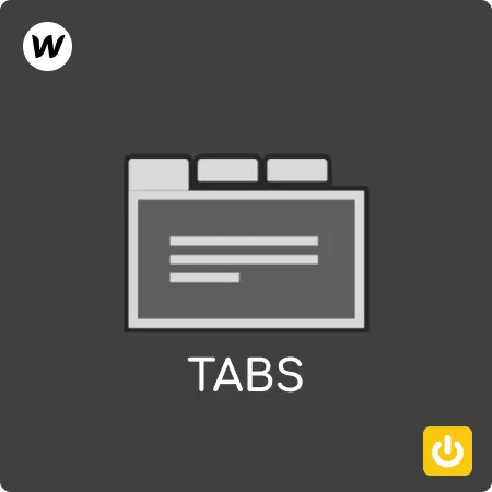 Tabs Element Webflow