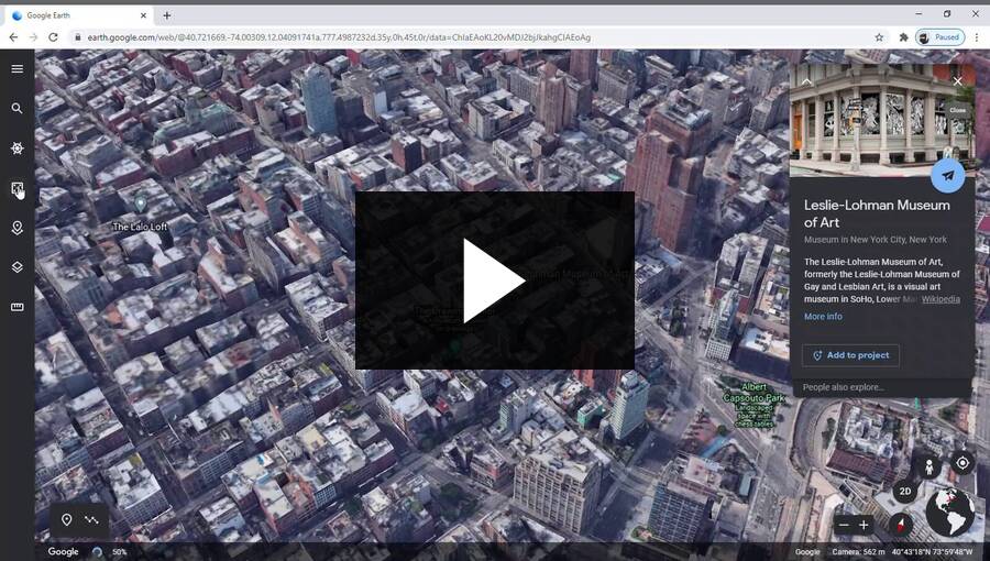 39 This simple I’m Feeling Lucky button should come with a warning – it can keep you hooked on Google Earth for hours!
