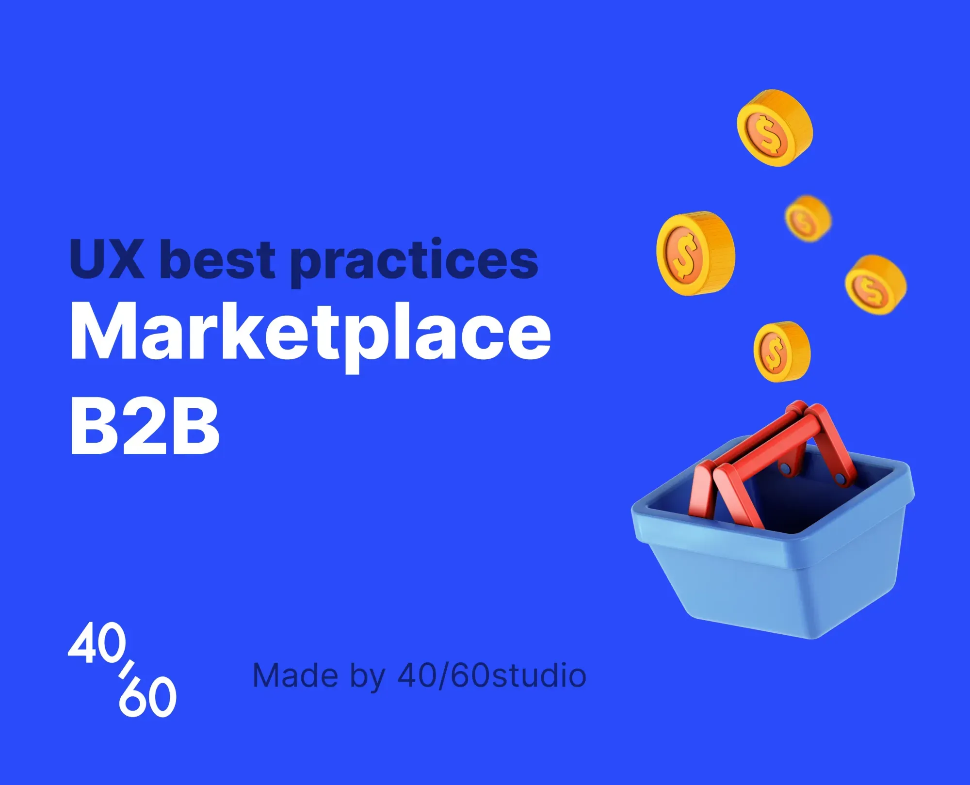 UX best practices Marketplace B2B