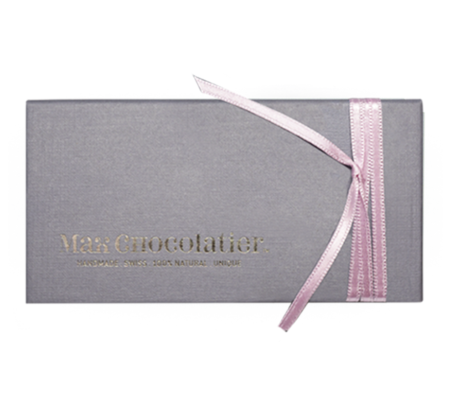 Max Chocolatier Box of 48 assorted autumn chocolates without alcohol