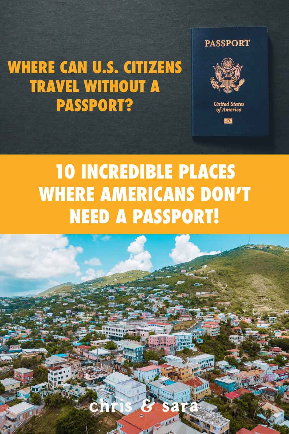 Where Can USA Citizens Travel Without a Passport? 10 Incredible