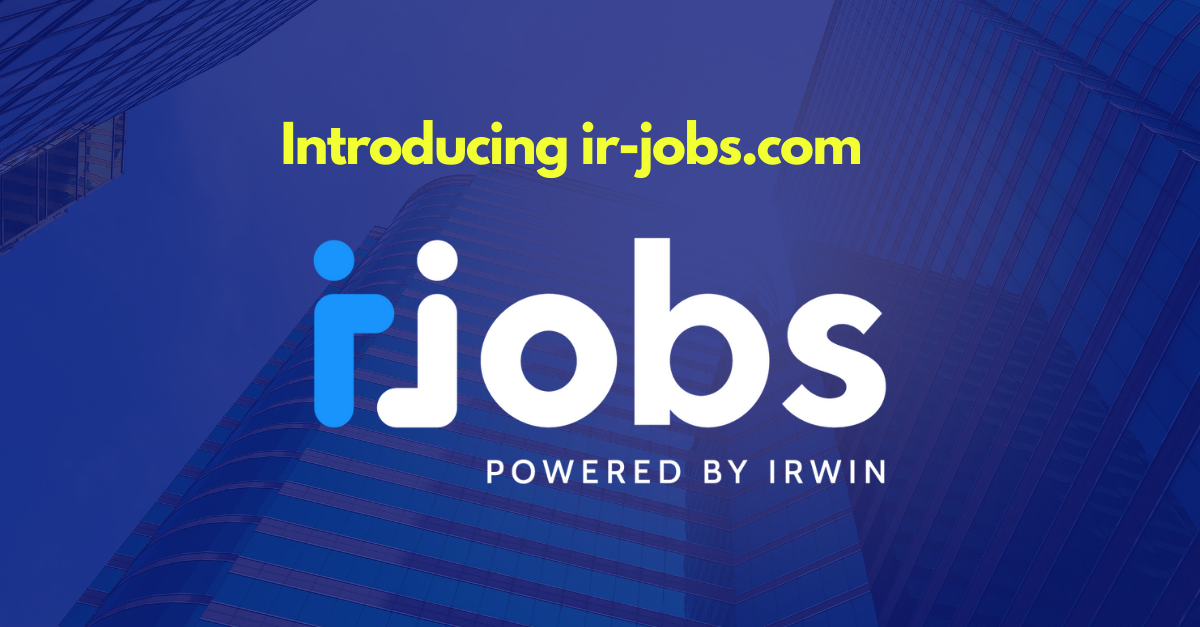 Introducing Our New IR Careers Website, ir-jobs.com