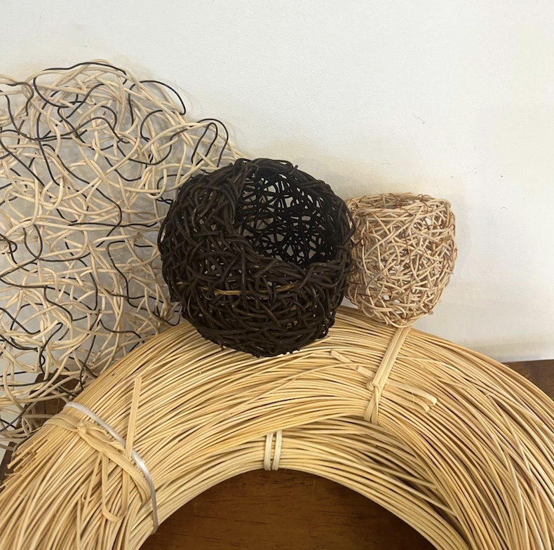 Rattan weaving with Jasmine Clark