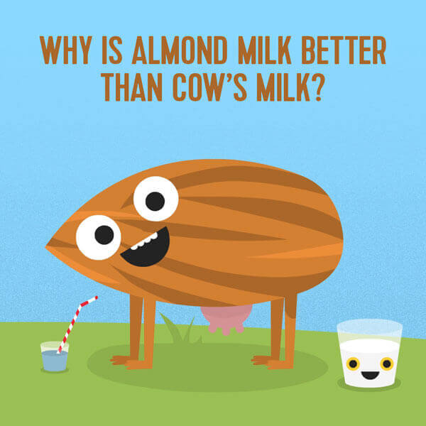 Why is almond milk better than cow's milk? – Simple Happy Kitchen