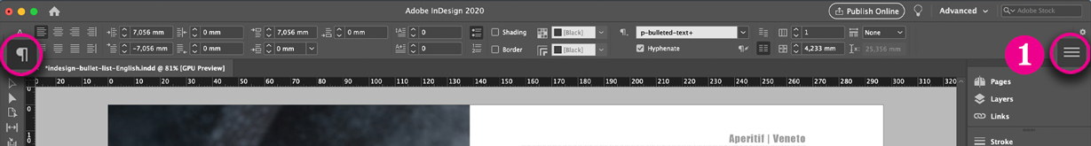 How to Add Bullet Points in InDesign (Essential Tutorial) | Redokun Blog