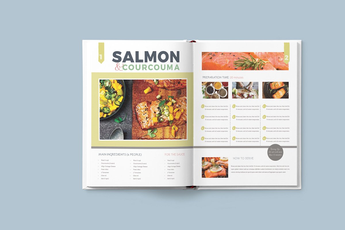 50 Versatile InDesign Cookbook Templates (2023) | Redokun Blog