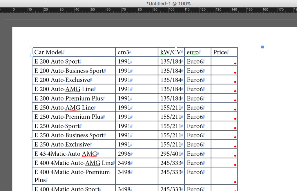 Tables in InDesign Learn how to create or insert them in your