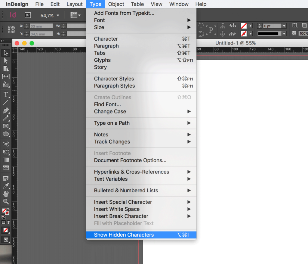Show Hidden Characters InDesign Step By Step Guide Redokun Blog