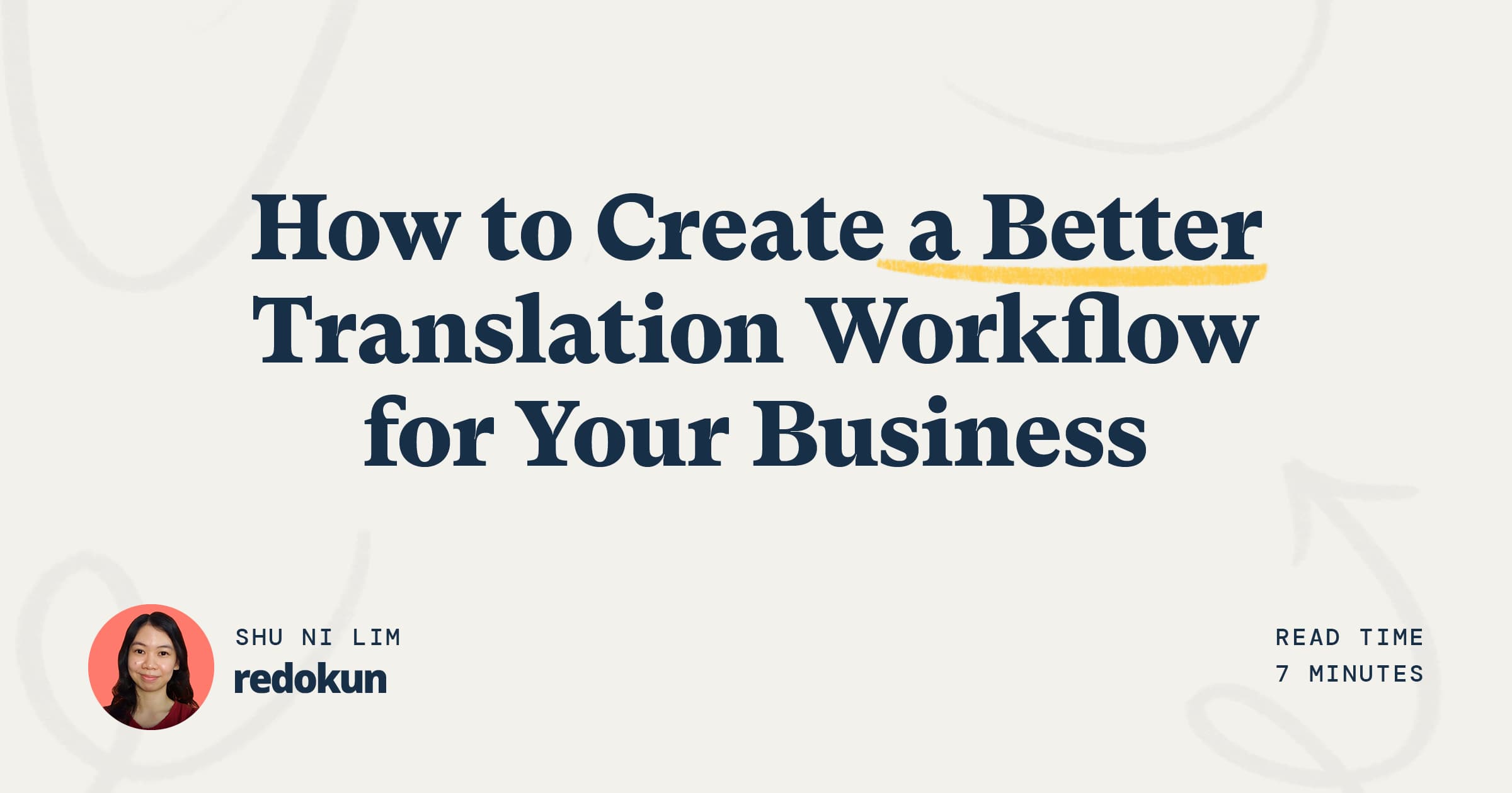 How to Create a Better Translation Workflow for Your Business | Redokun ...