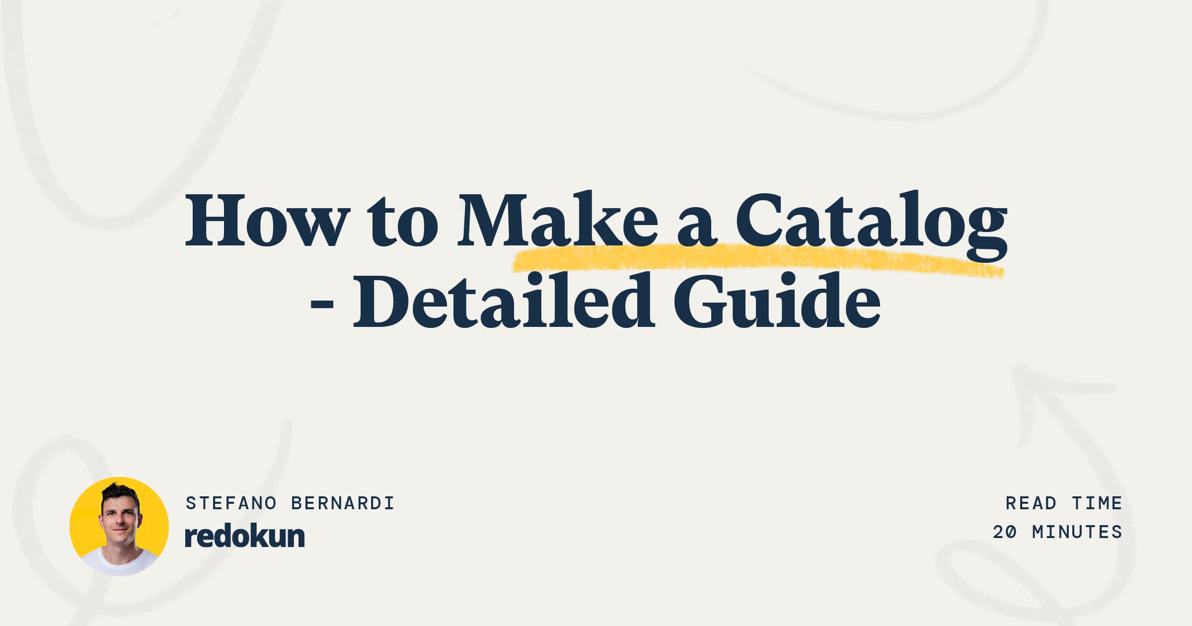 How to Make a Catalog Detailed Guide Redokun Blog