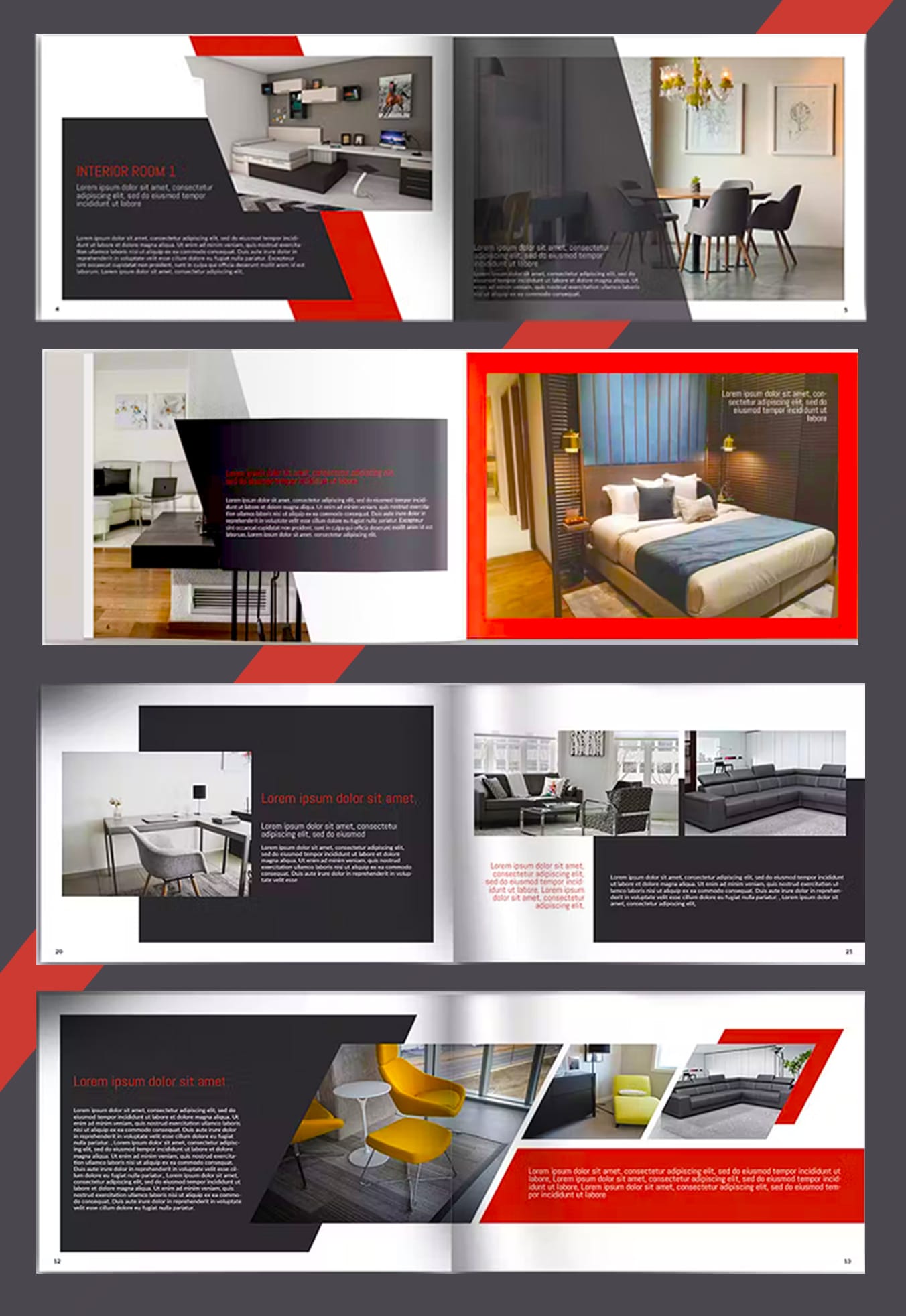 presentation folder template indesign