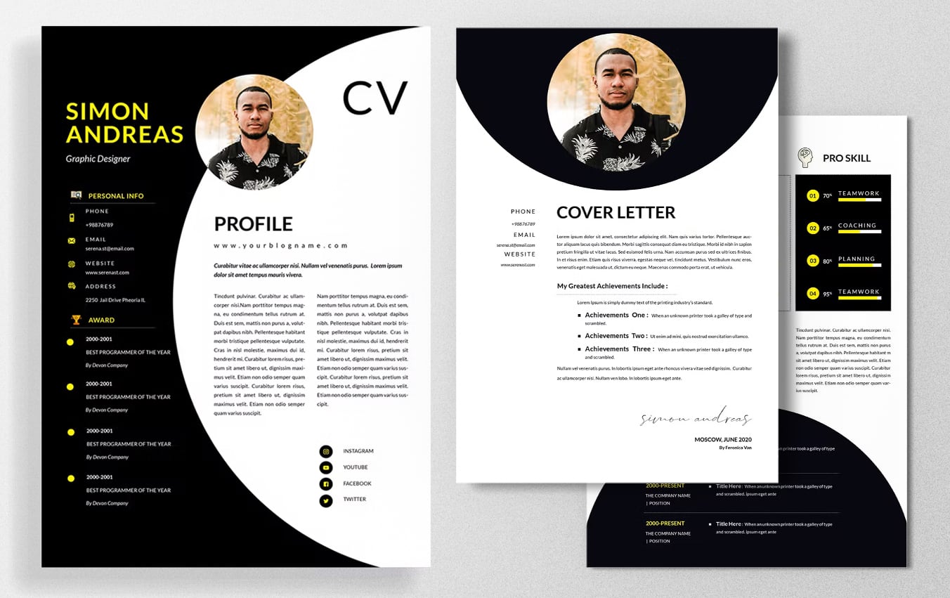 The 100 Indesign Resume Templates You Need In 2023 | Redokun Blog