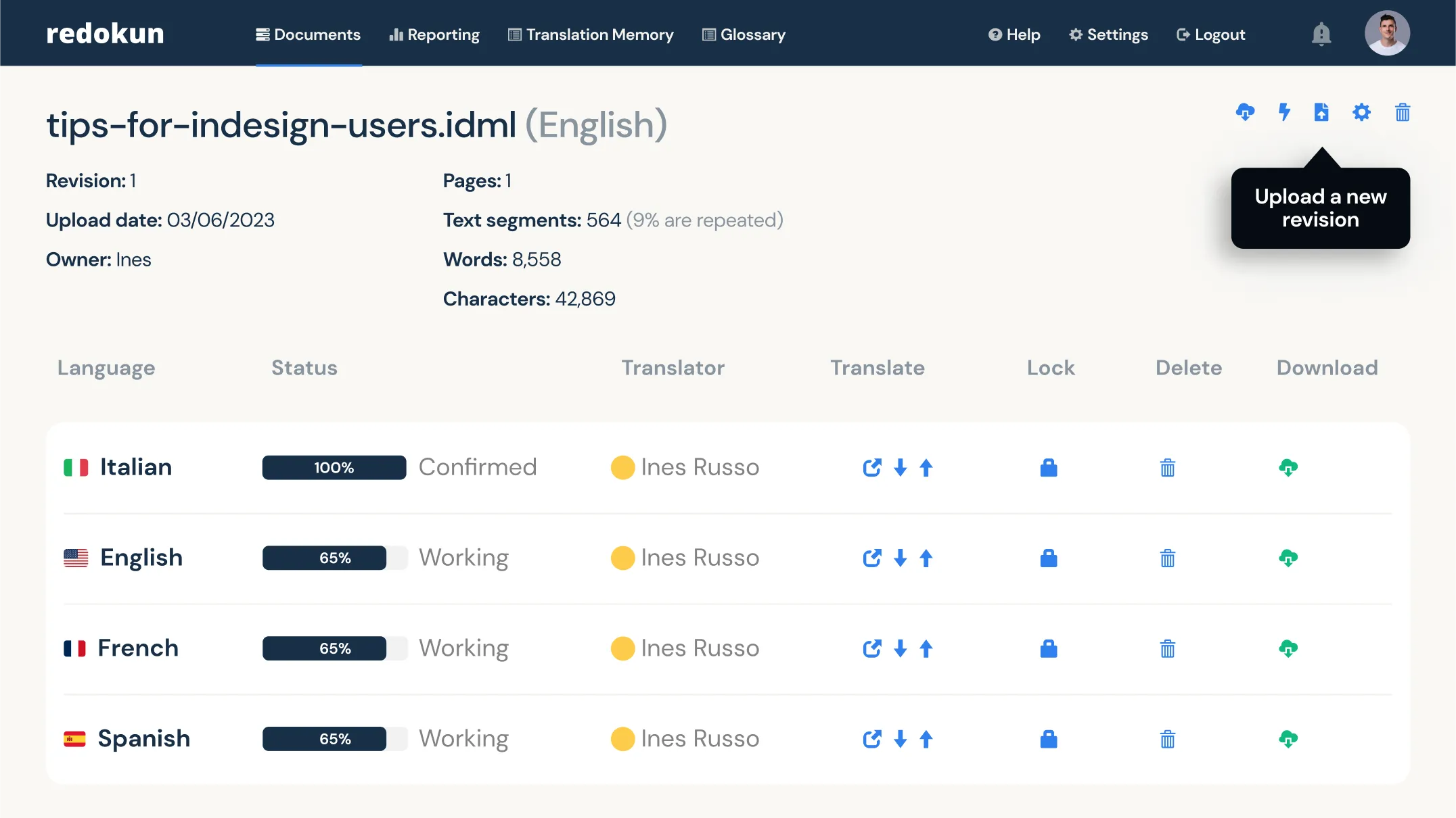 Automatic document formatting