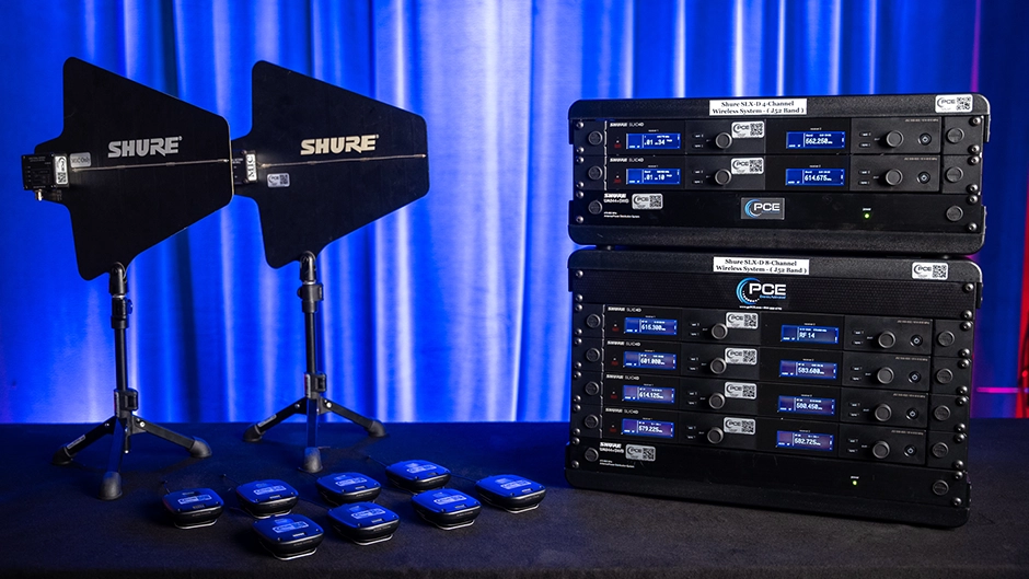 Shure SLXD Wireless Microphone System Demo PCE Production Video
