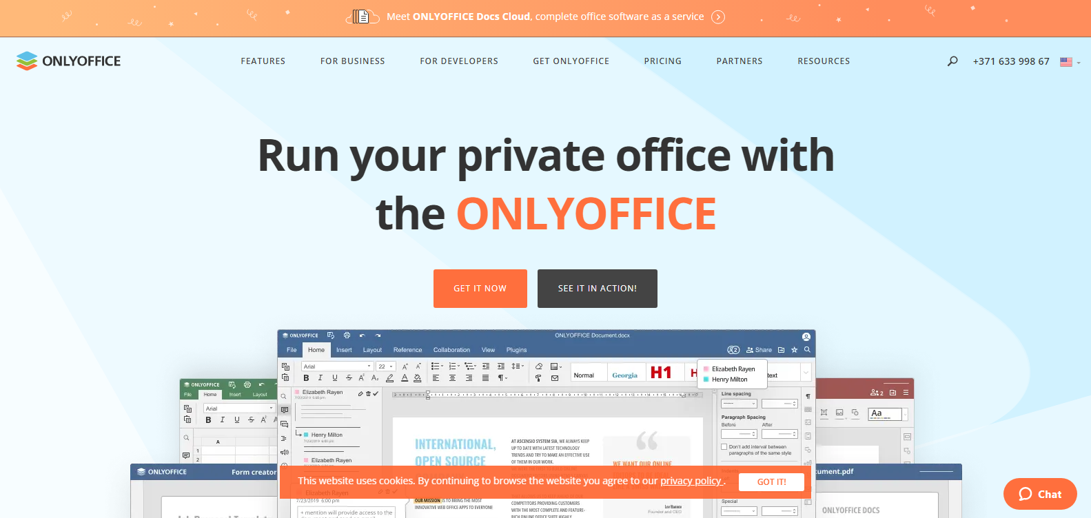 OnlyOffice - Google Docs alternatives