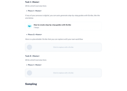 Assembly Work Instructions Template | Scribe