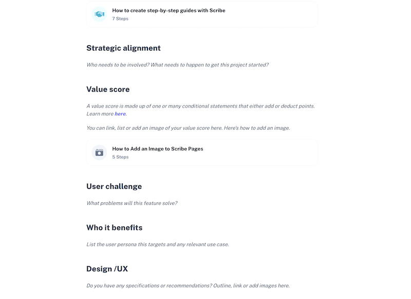 Feature Release Template Scribe Feature Release Template Scribe