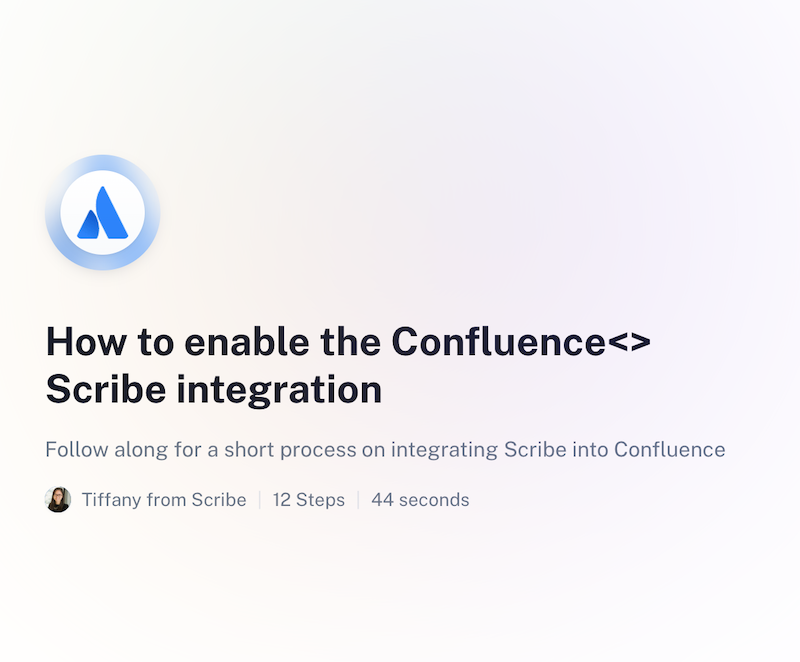 How to Create Confluence Templates A StepbyStep Guide Scribe