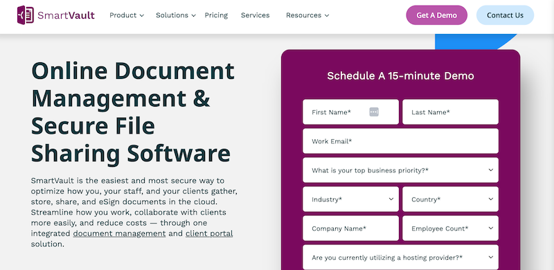 SmartVault - Document Management Software