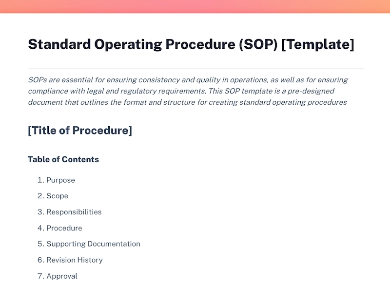 Process Documentation Examples + How-to Guide | Scribe