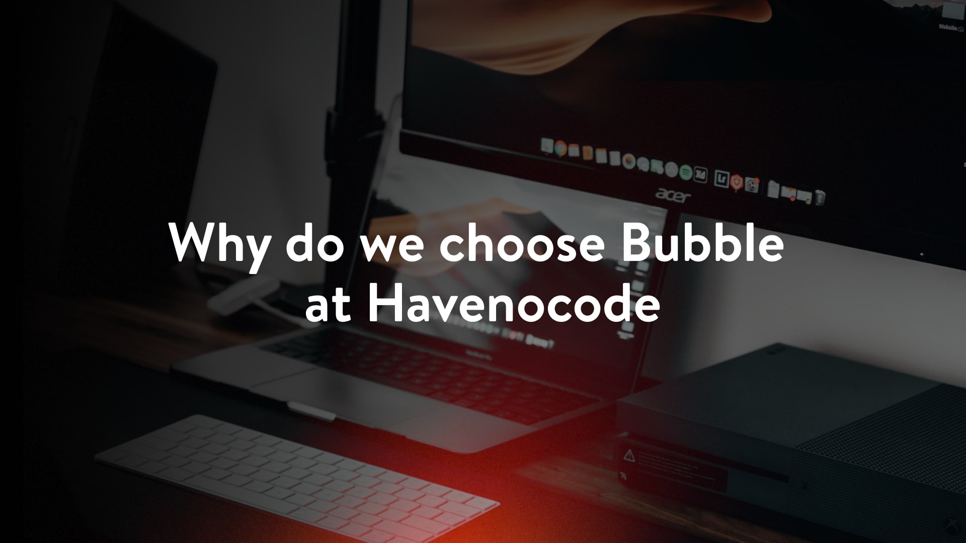 havenocode - cover image of an article about no-code development