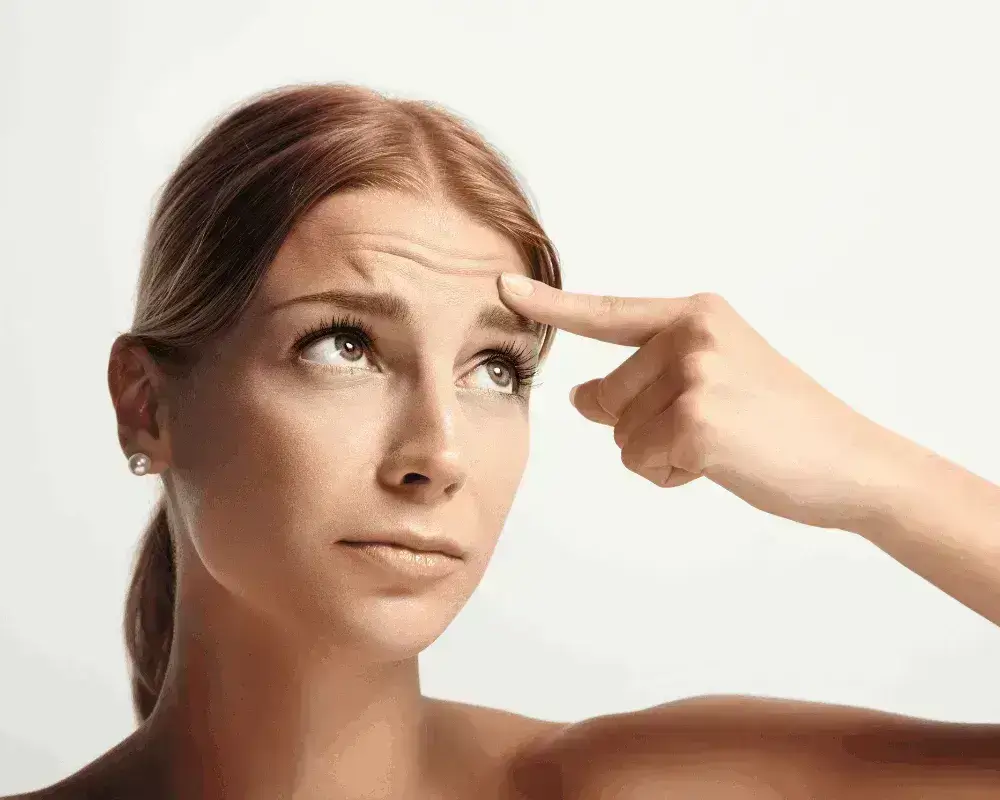 How to get rid of deep forehead wrinkles (expression lines)