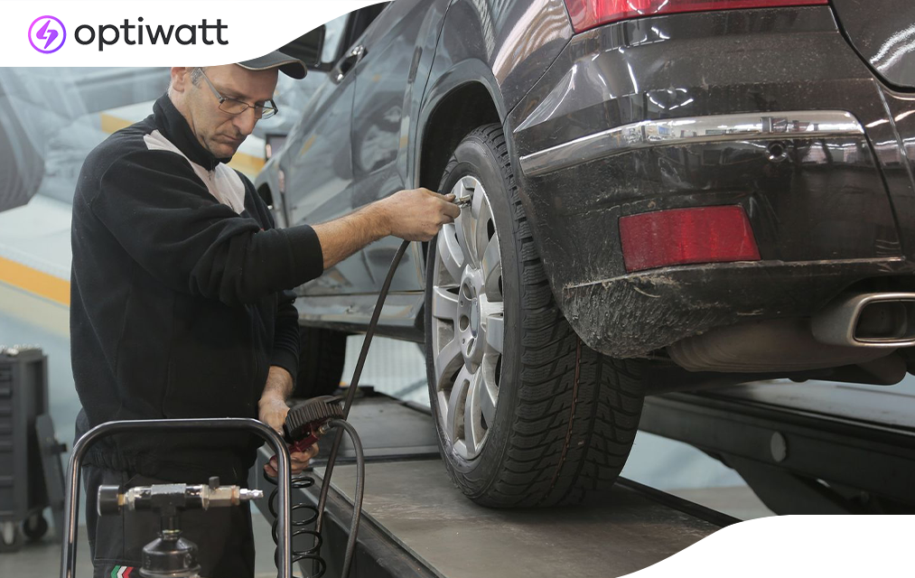 Tire Pressure for Tesla Optiwatt