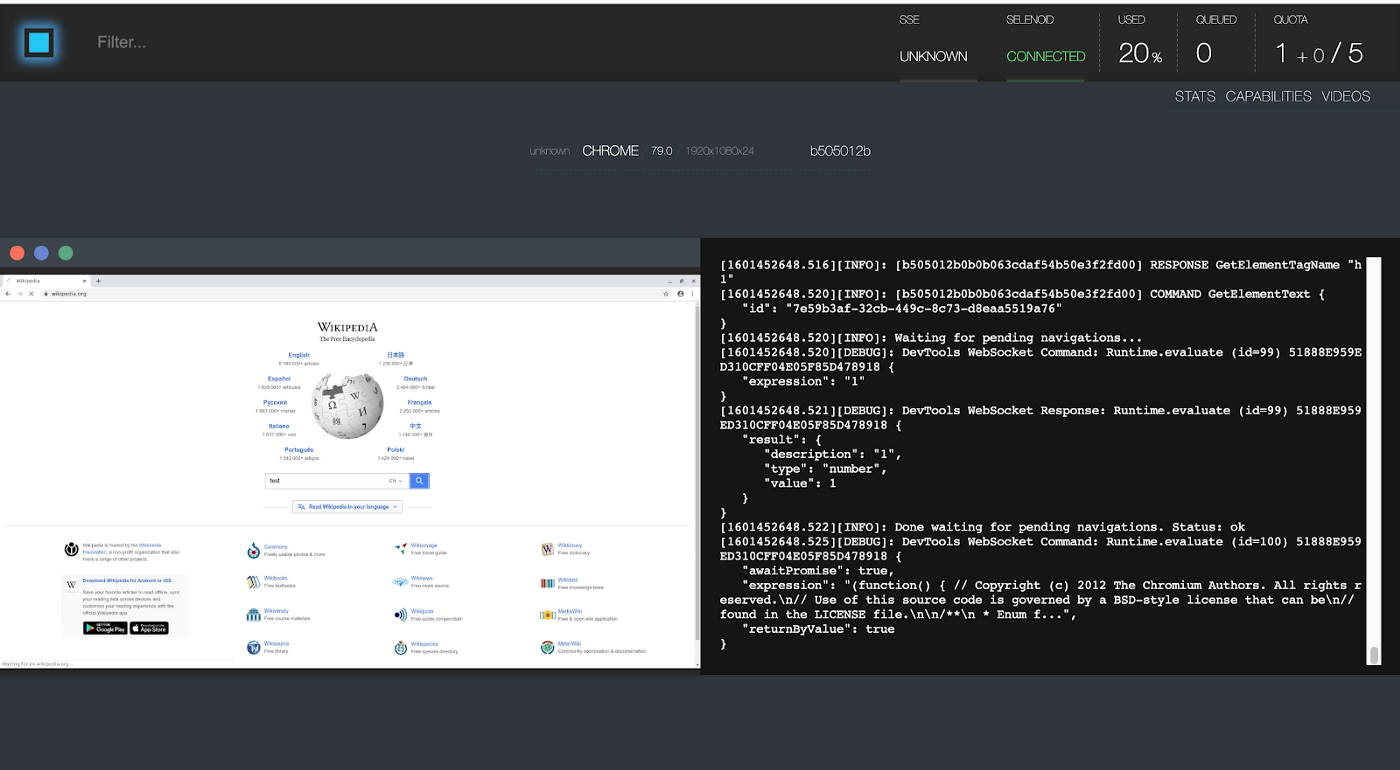 Selenoid, QA Rolique, Test, Software Engineering