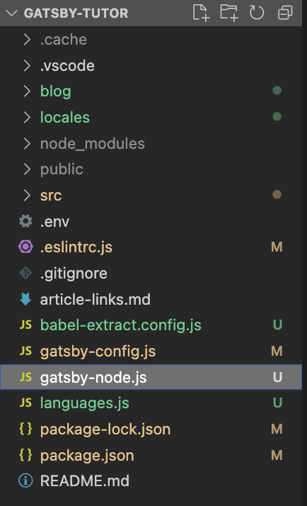 Translation of static pages and .mdx files pages in a Gatsby project ...