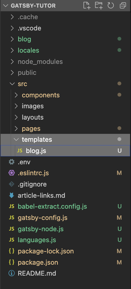 Translation of static pages and .mdx files pages in a Gatsby project ... image.