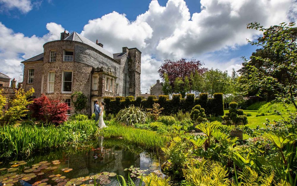 Llandough Castle Gardens in the Vale of