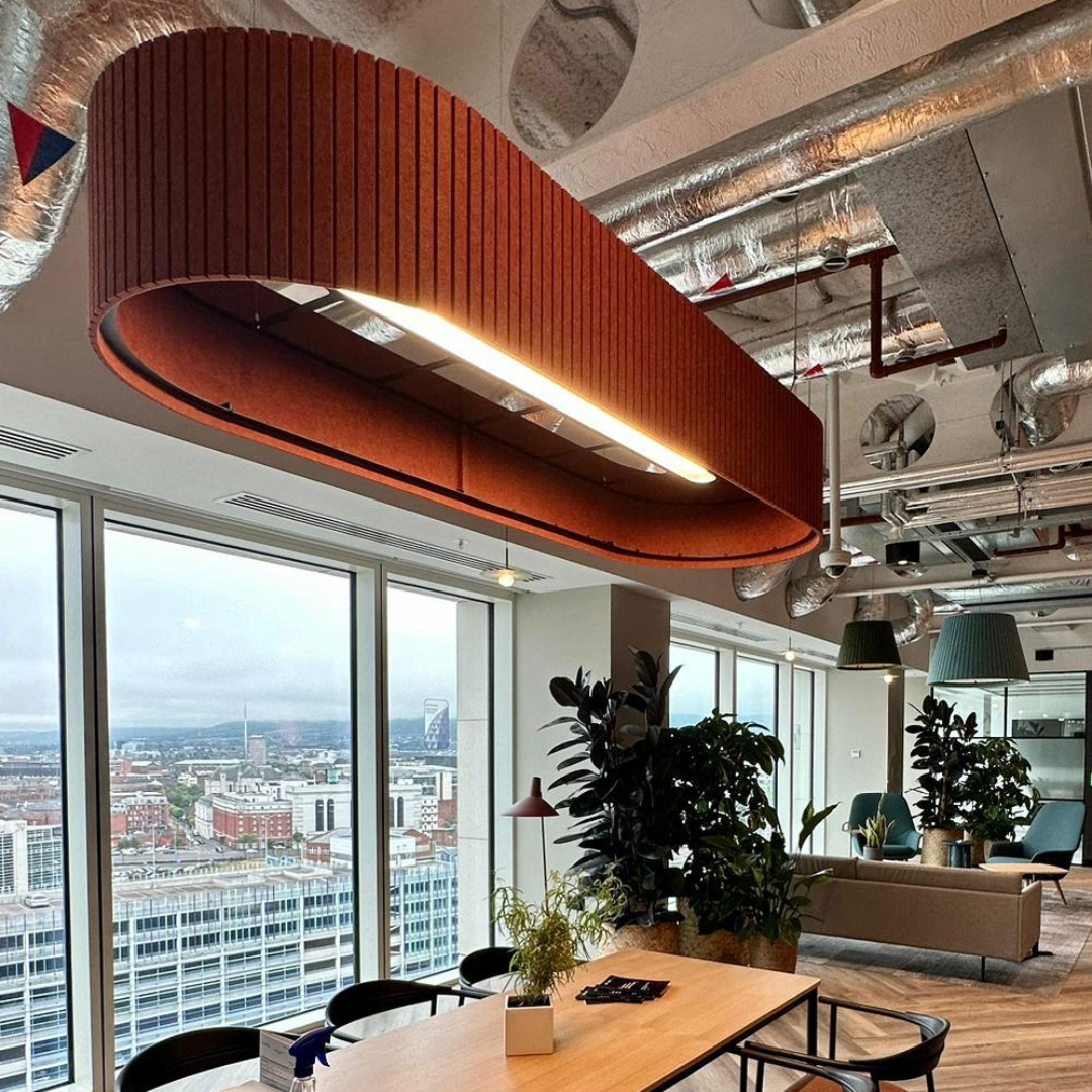 Umbra plafondpanelen, verlichting