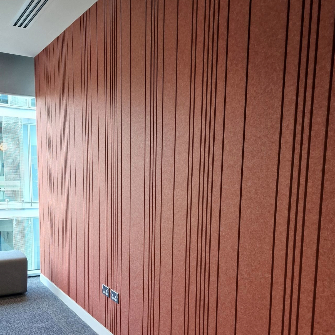 Vertigo irregular akoestische wandpanelen