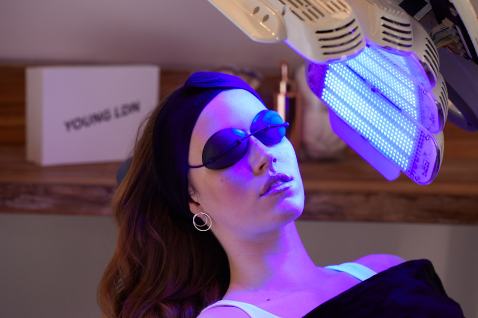 Acne Blue Light LED Therapy