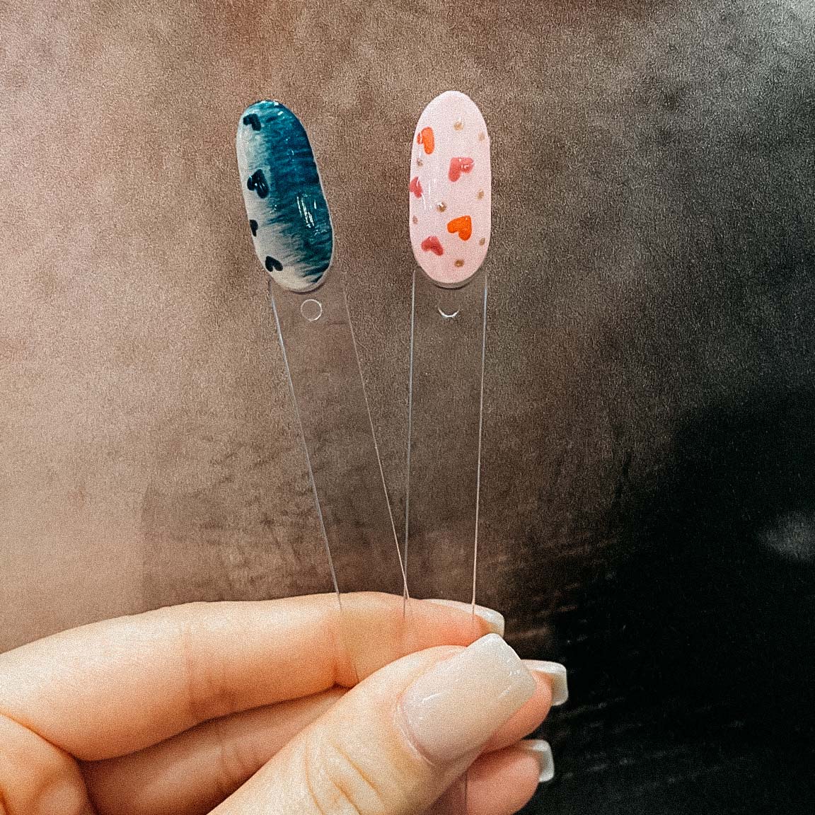Ombre valentine Nails - Young LDN