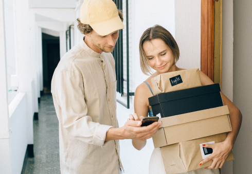 fast delivery and happy customer